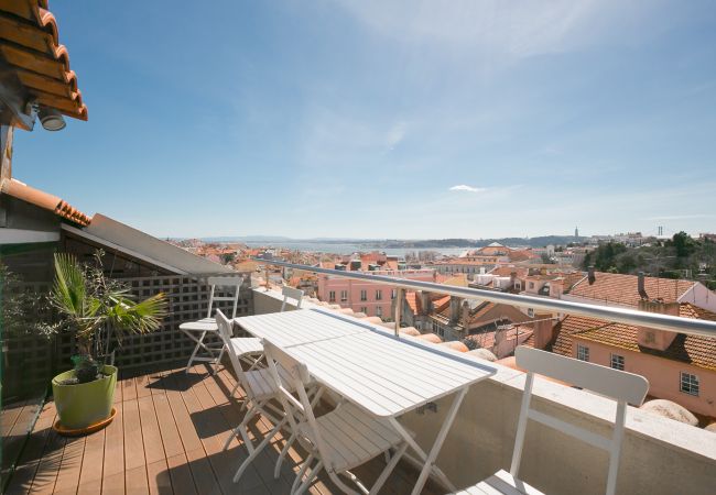 Appartement à Lisbon - LV Premier P.Real PI1- Vue Riviere/ Terrace 